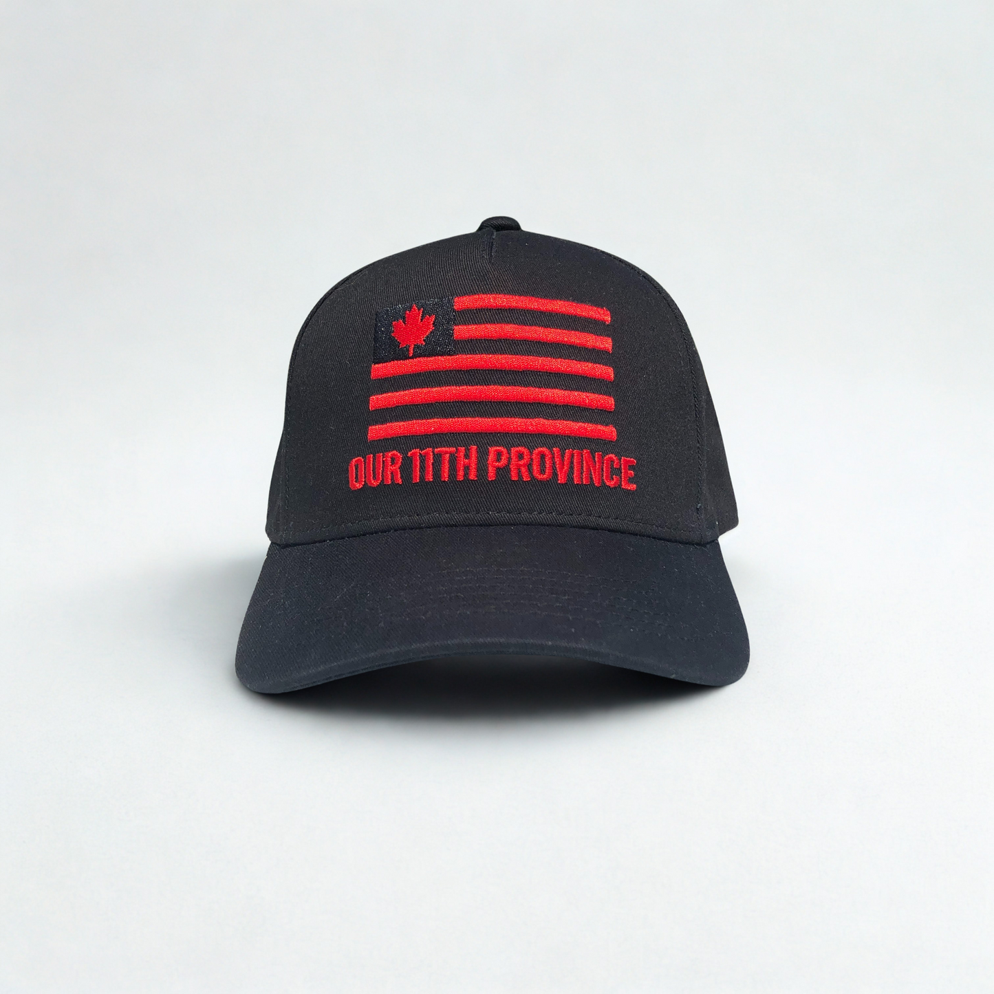 Rogue North - “11th Province” Canadian Hat (Black) | 100% Cotton | Embroidered