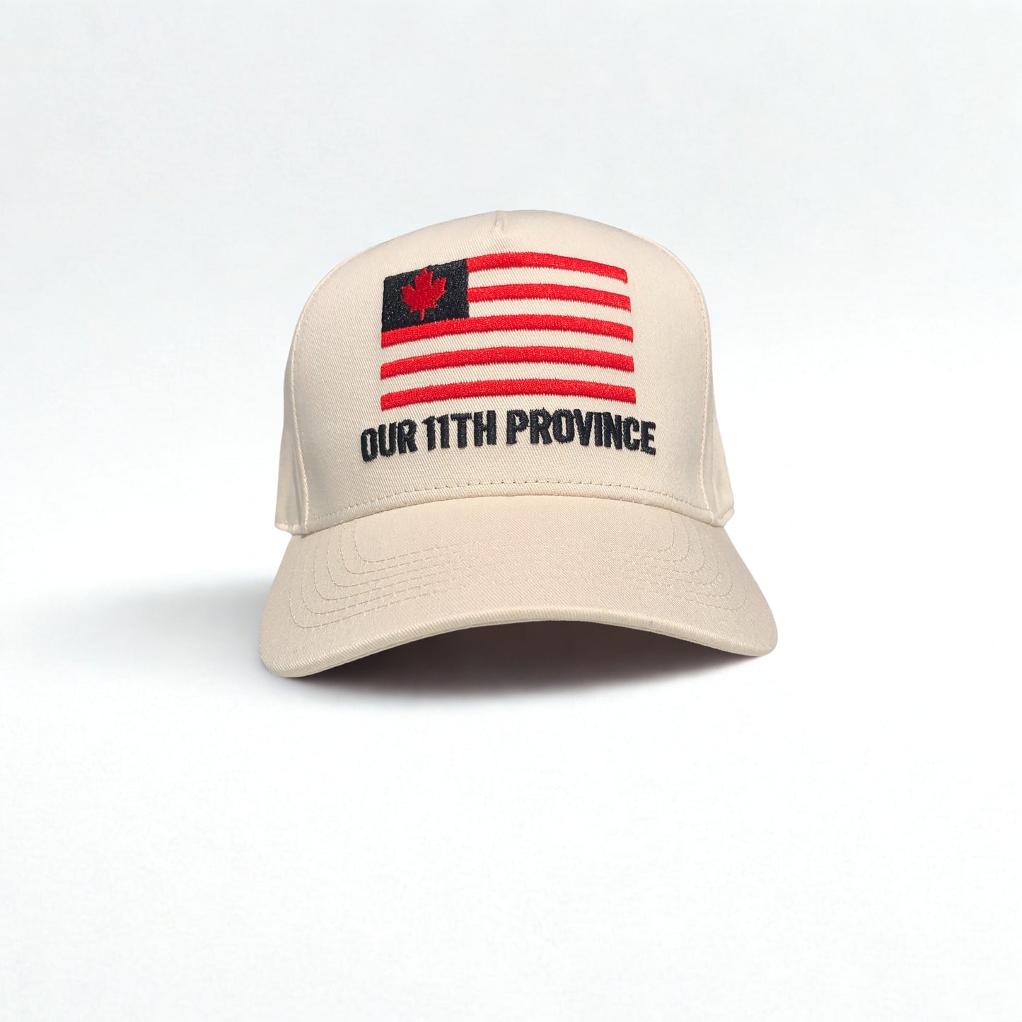 Rogue North - “11th Province” Canadian Hat (Creme) | 100% Cotton | Embroidered
